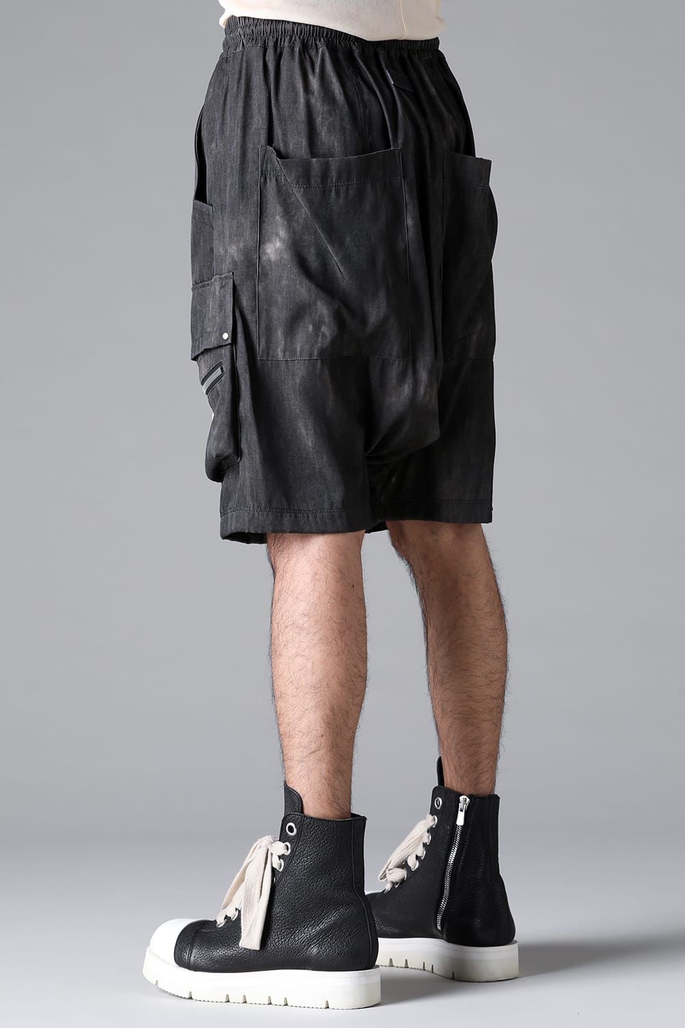 《2026SS先行予約》Cargo Shorts"Black / Uneven D.Grey / Uneven Grey" / カーゴショーツ"ブラック/アンイーブンダークグレー/アンイーブングレー"