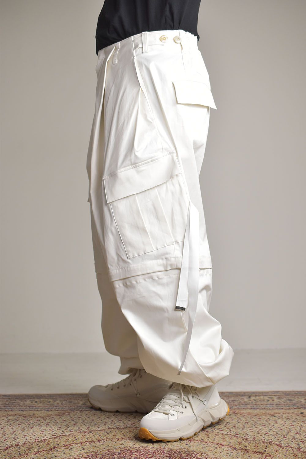 Detachable Cargo Pants"Off White"/デタッチャブルカーゴパンツ"オフホワイト"