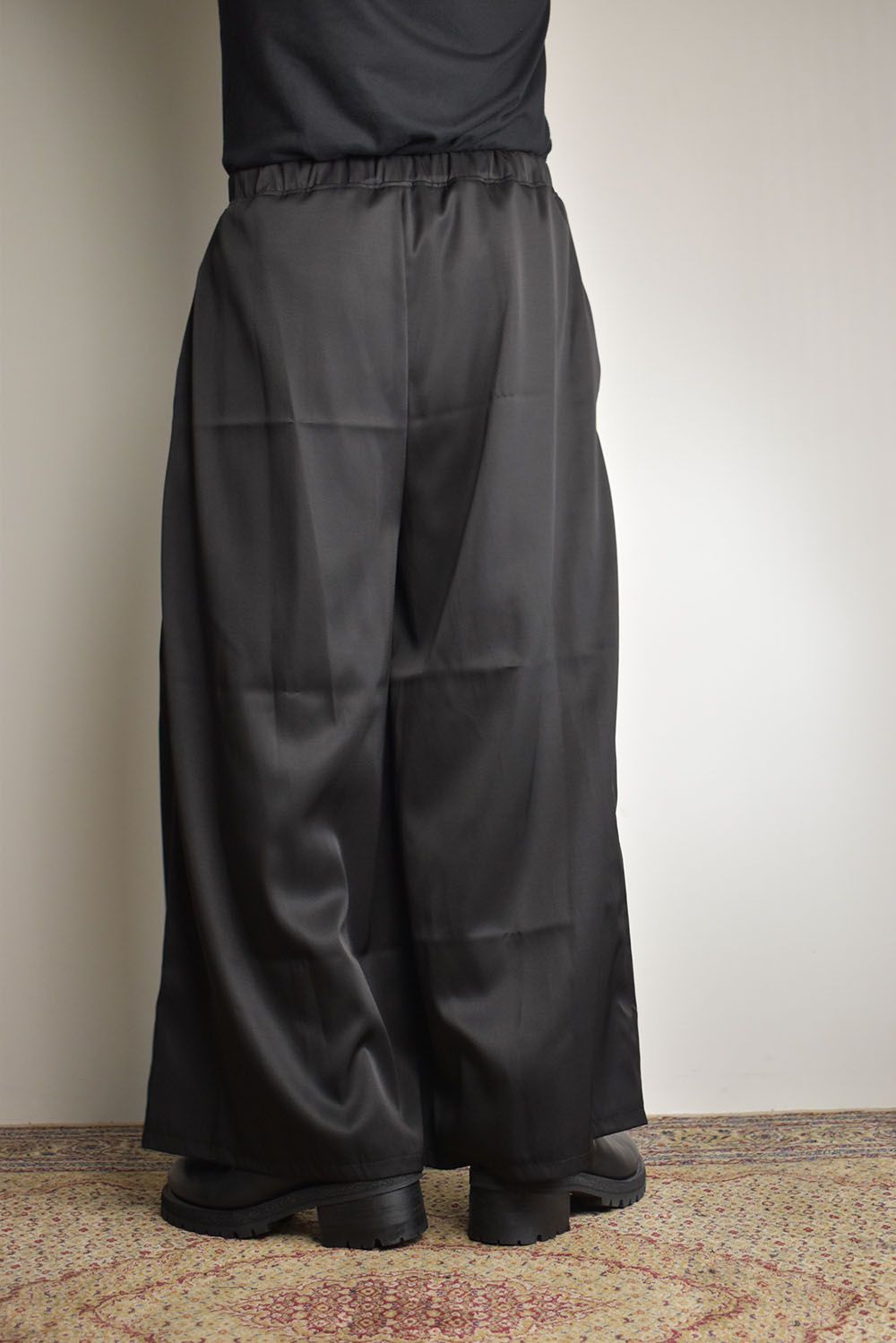 Easy Hakama Pants"Black" / イージー袴パンツ"ブラック"