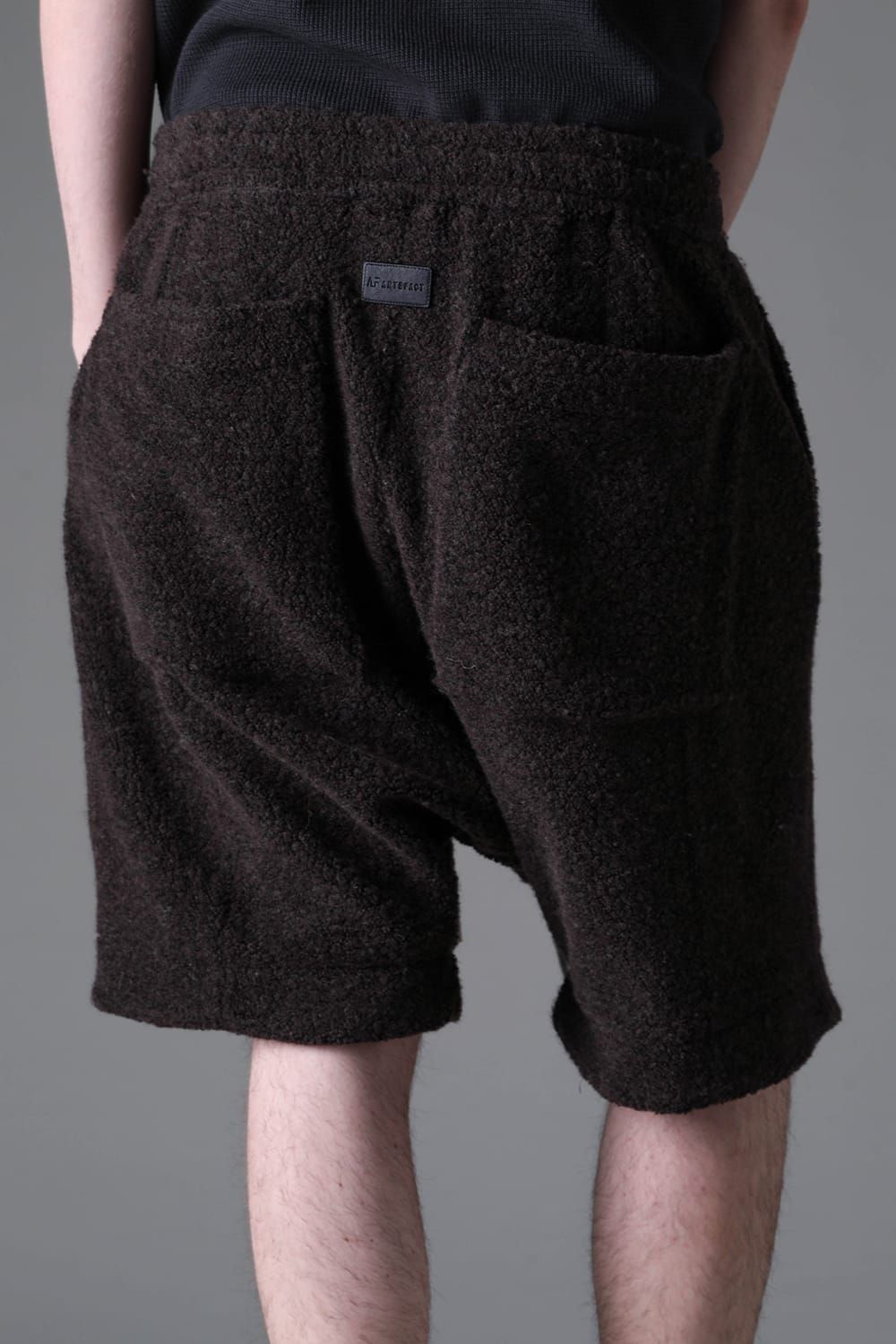 《2026AW先行予約》Sarrouel Short Pants"Black / Khaki" / サルエルショートパンツ"ブラック/カーキ"