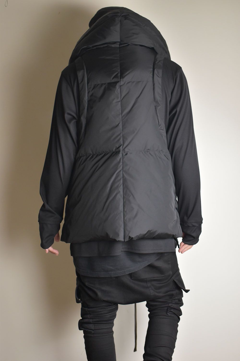 Detachable Sleeve Down Jacket"Black" / デタッチャブルスリーブダウンジャケット"ブラック"