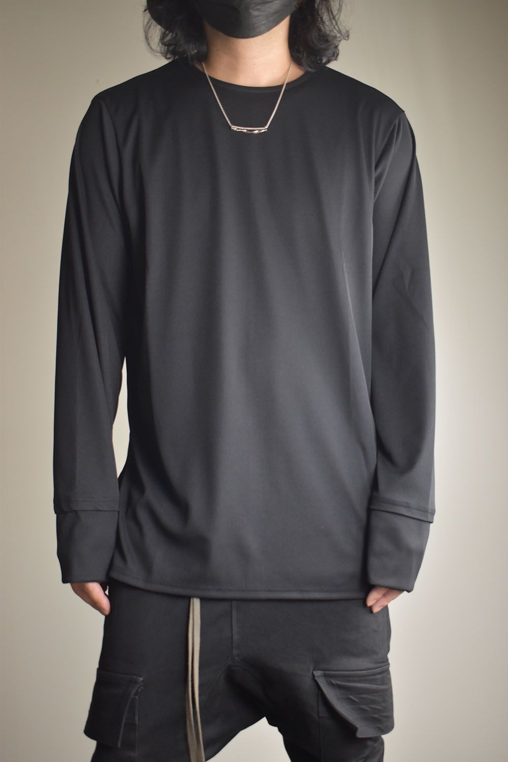 Base Layer Crew Neck "Black" / ベースレイヤークルーネック"ブラック"