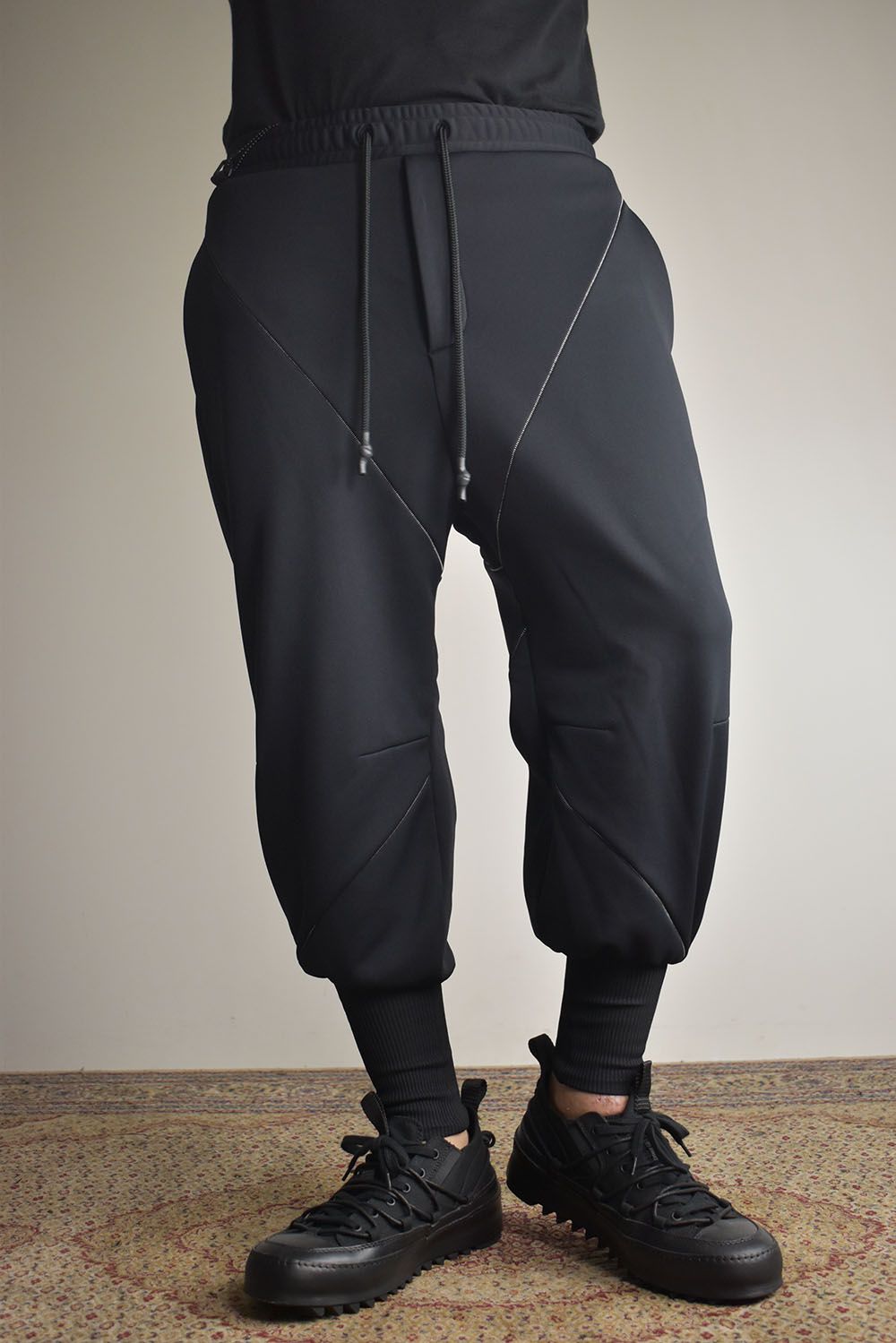 Balloon Jersey Pants"Black" / バルーンジャージーパンツ"ブラック"