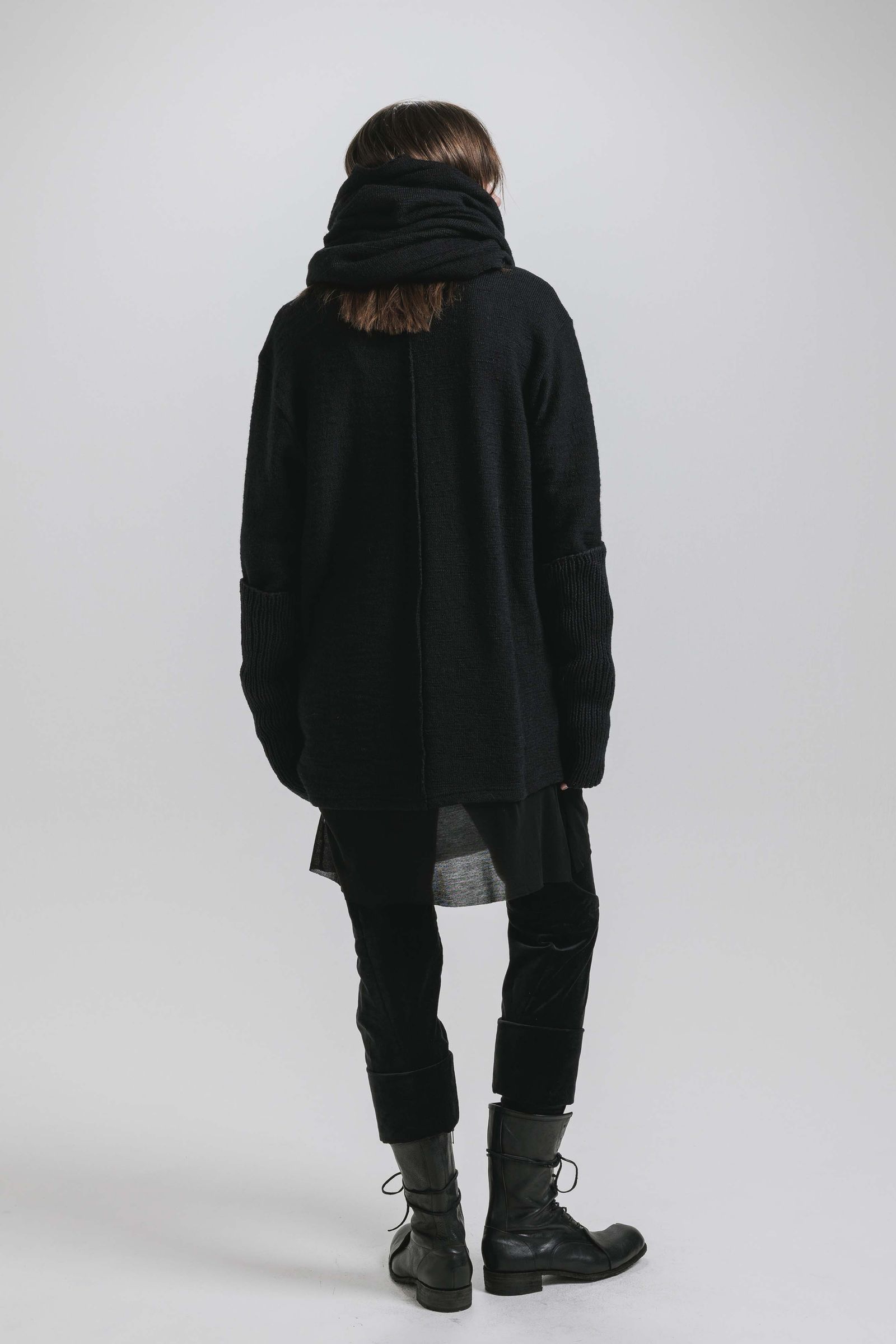 Layerd Long Sleeve Tee Shirt"Black" / レイヤードロングスリーブTeeシャツ"ブラック"