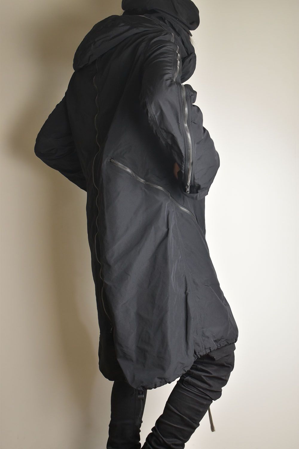 Multi Zip Military Parka Coat"Black" / マルチジップミリタリーパーカーコート"ブラック"