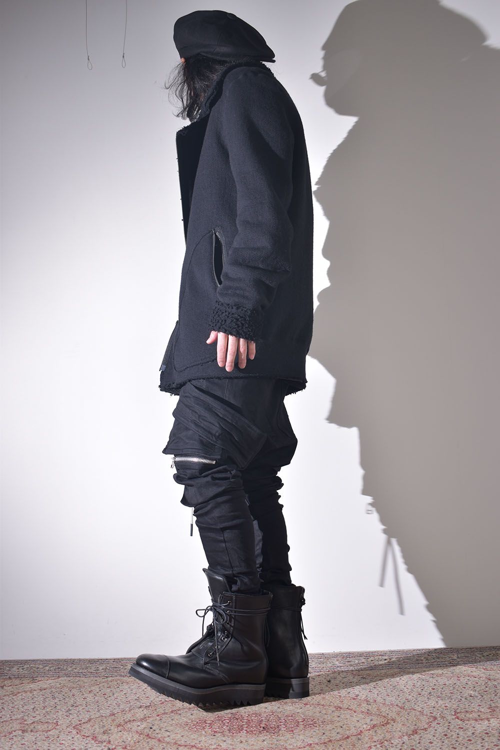 ライトな着心地で暖かく