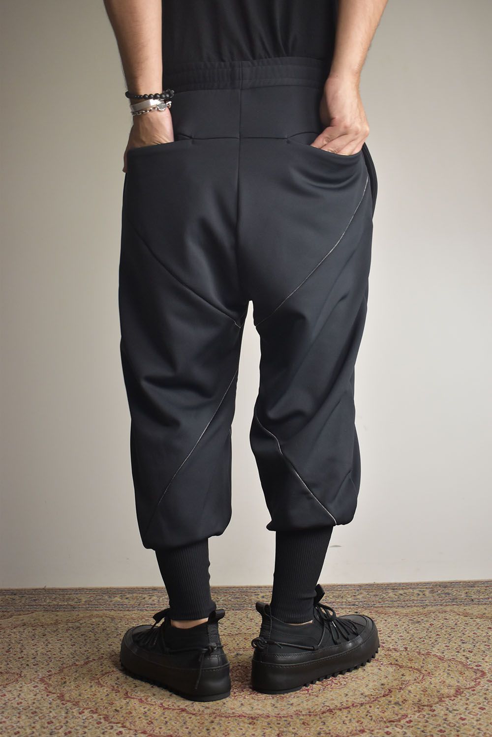 Balloon Jersey Pants"Black" / バルーンジャージーパンツ"ブラック"