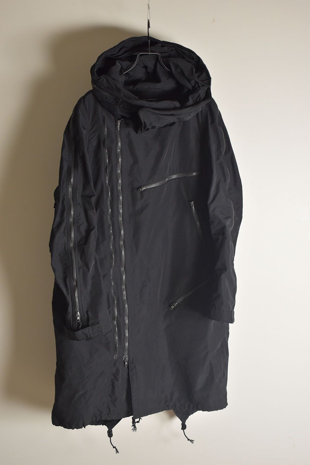 Multi Zip Military Parka Coat"Black" / マルチジップミリタリーパーカーコート"ブラック"