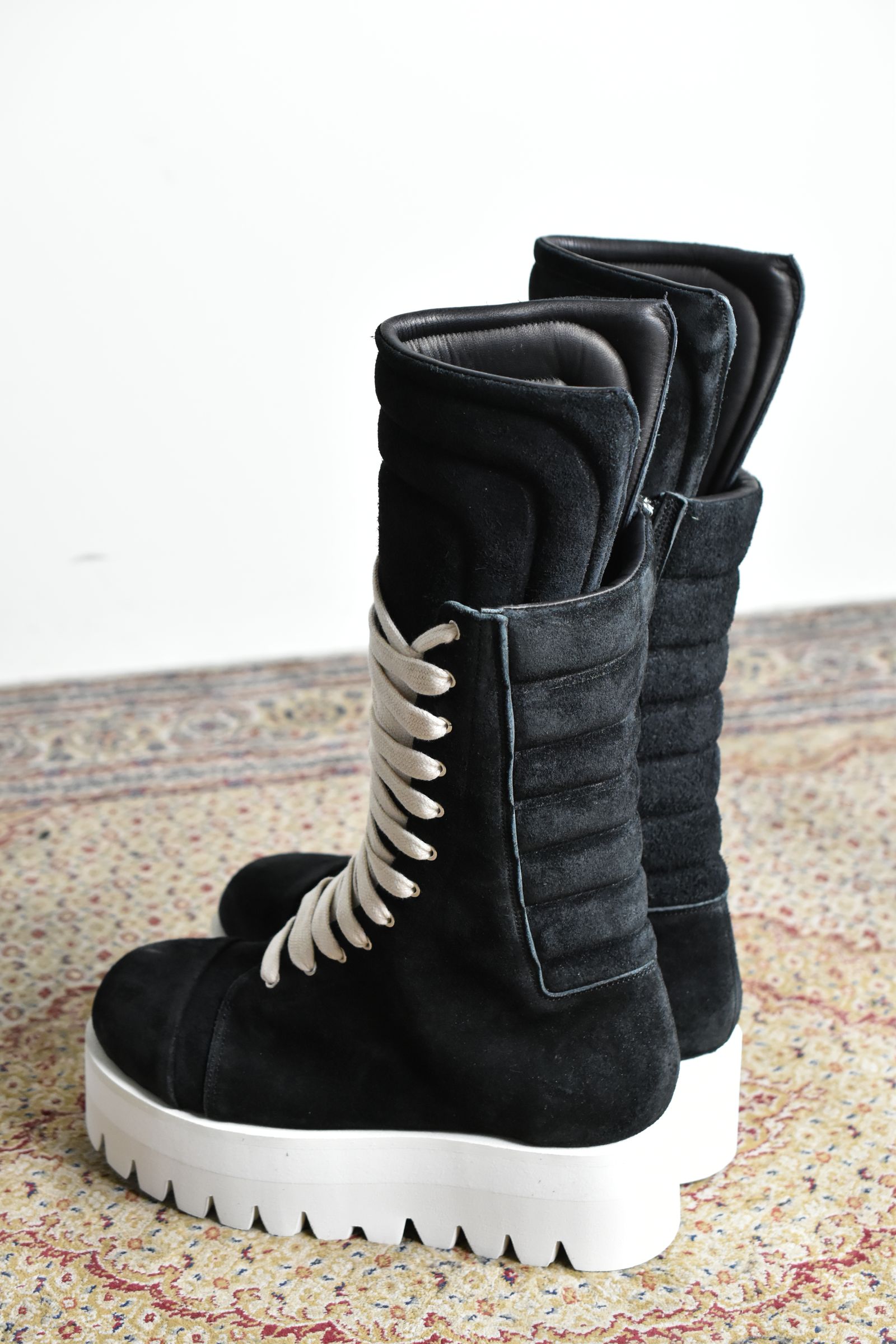 Torqe High Boots"Black × White" / トルクハイブーツ"ブラック×ホワイト"