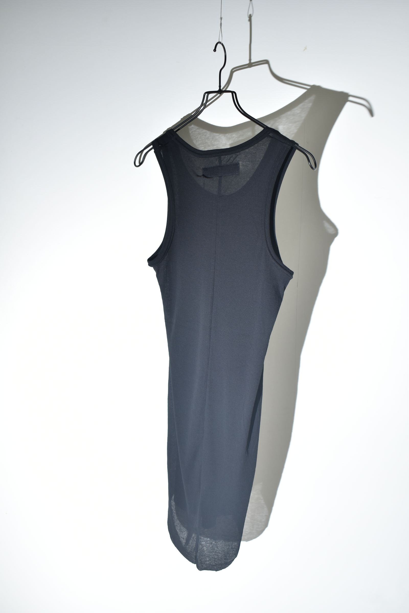 Rib Tank Top"Black" / リブタンクトップ"ブラック"