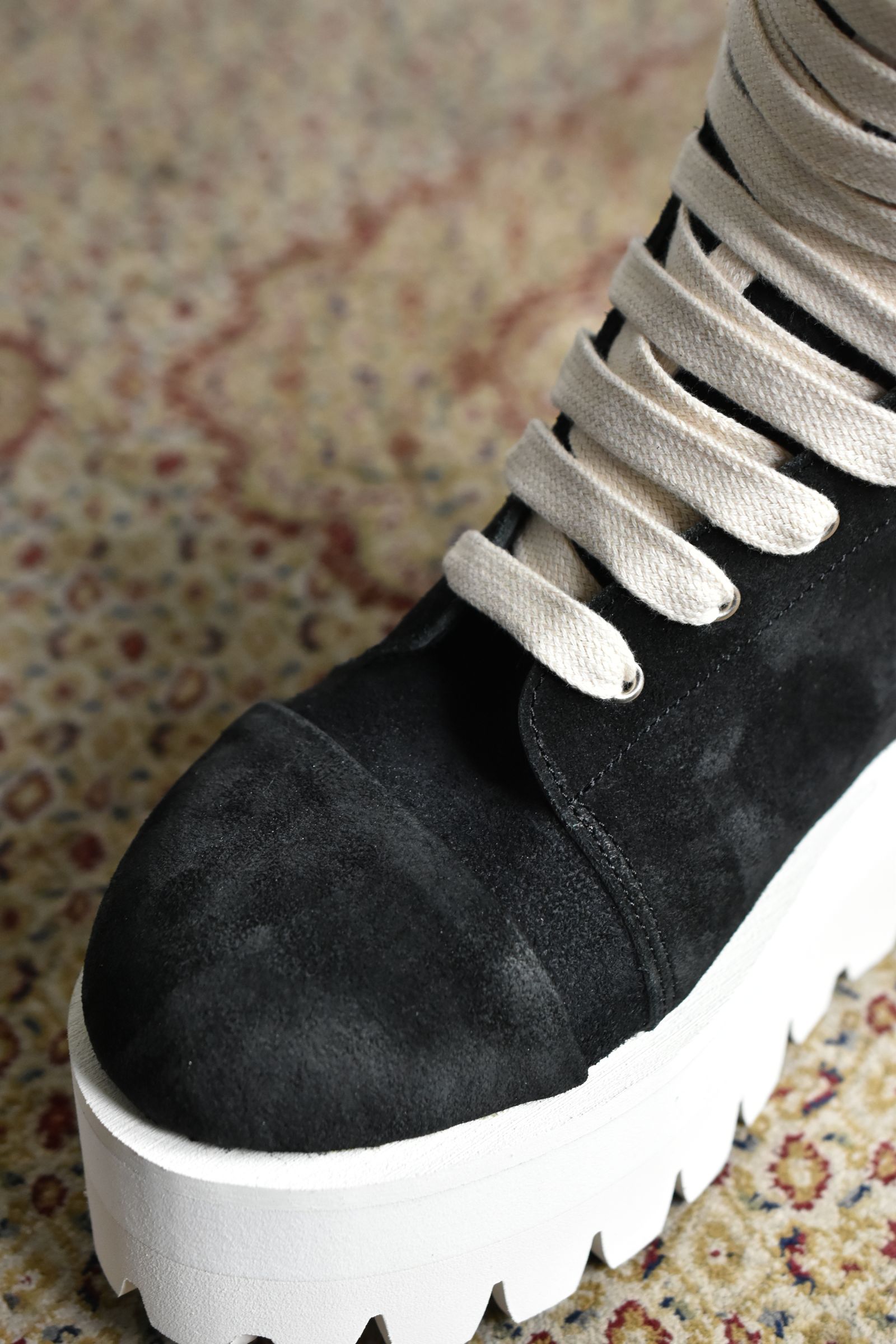 Torqe High Boots"Black × White" / トルクハイブーツ"ブラック×ホワイト"