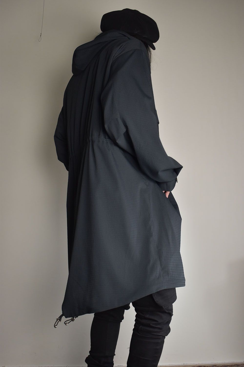 Fish Tall Coat"Black" / フィッシュテールコート"ブラック"