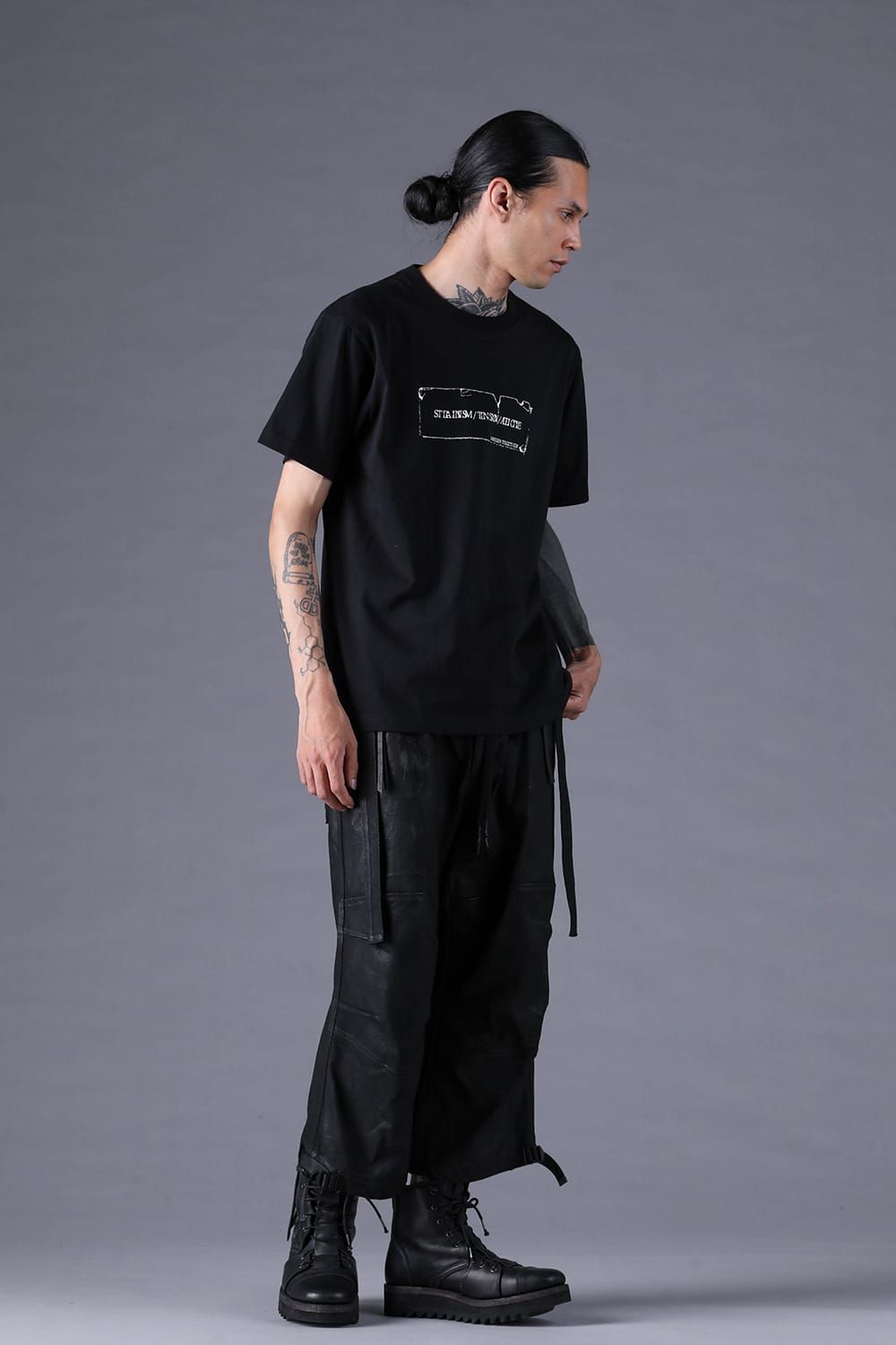《2027SS先行予約分》Printed T-Shirt -FIRE- "Black" / プリントTee-Fire-"ブラック"