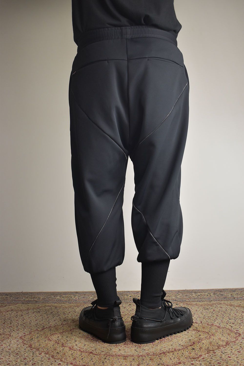 Balloon Jersey Pants"Black" / バルーンジャージーパンツ"ブラック"