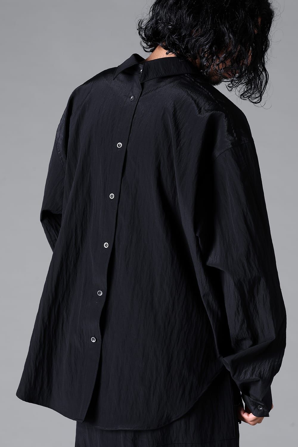 《2026SS先行予約》Back Face Shirts"Black / Cream" /バックフェイスシャツ"ブラック/クリーム"