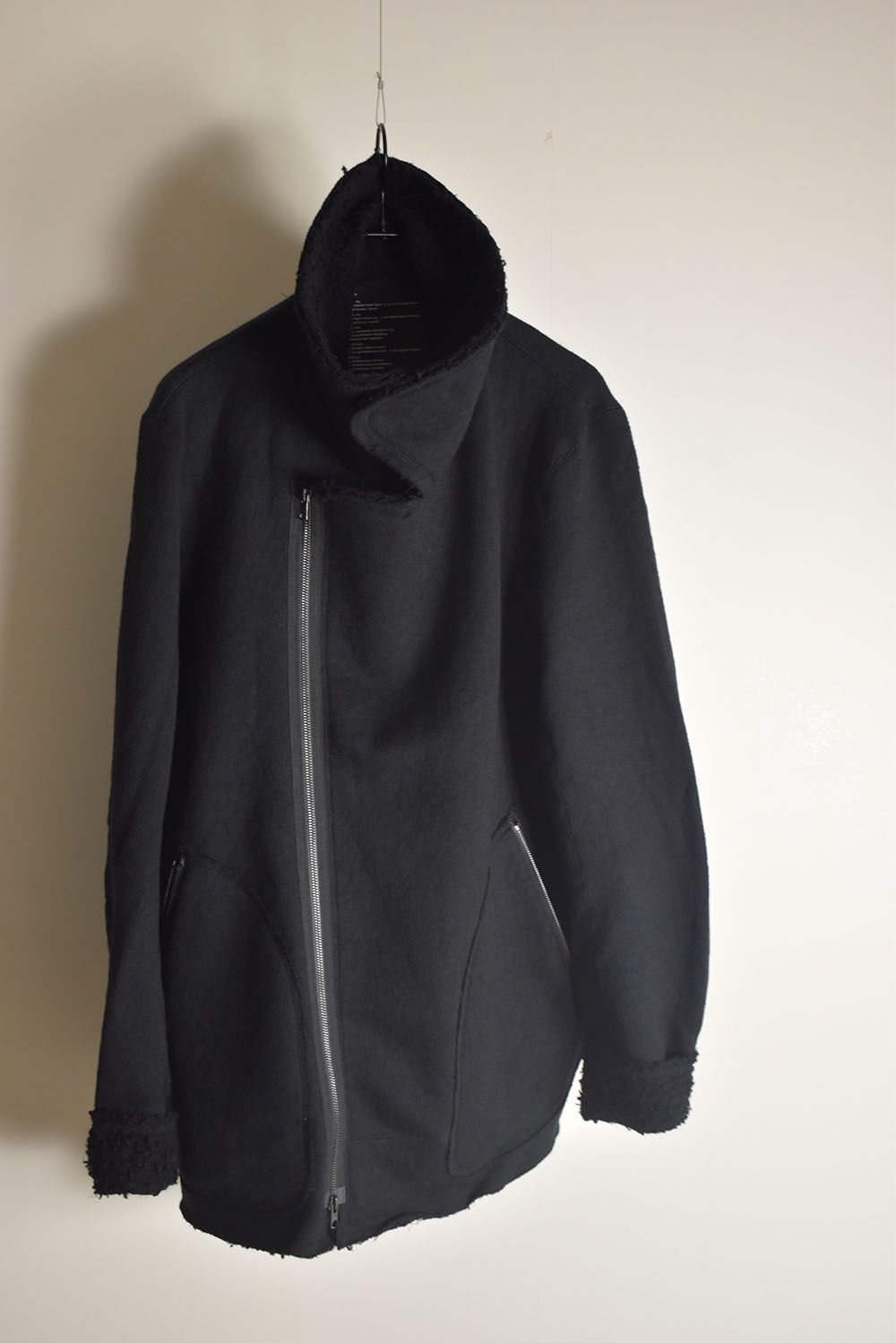 Dread Boa Zip Up Jacket"Black" / ドレッドボアジップアップジャケット"ブラック"