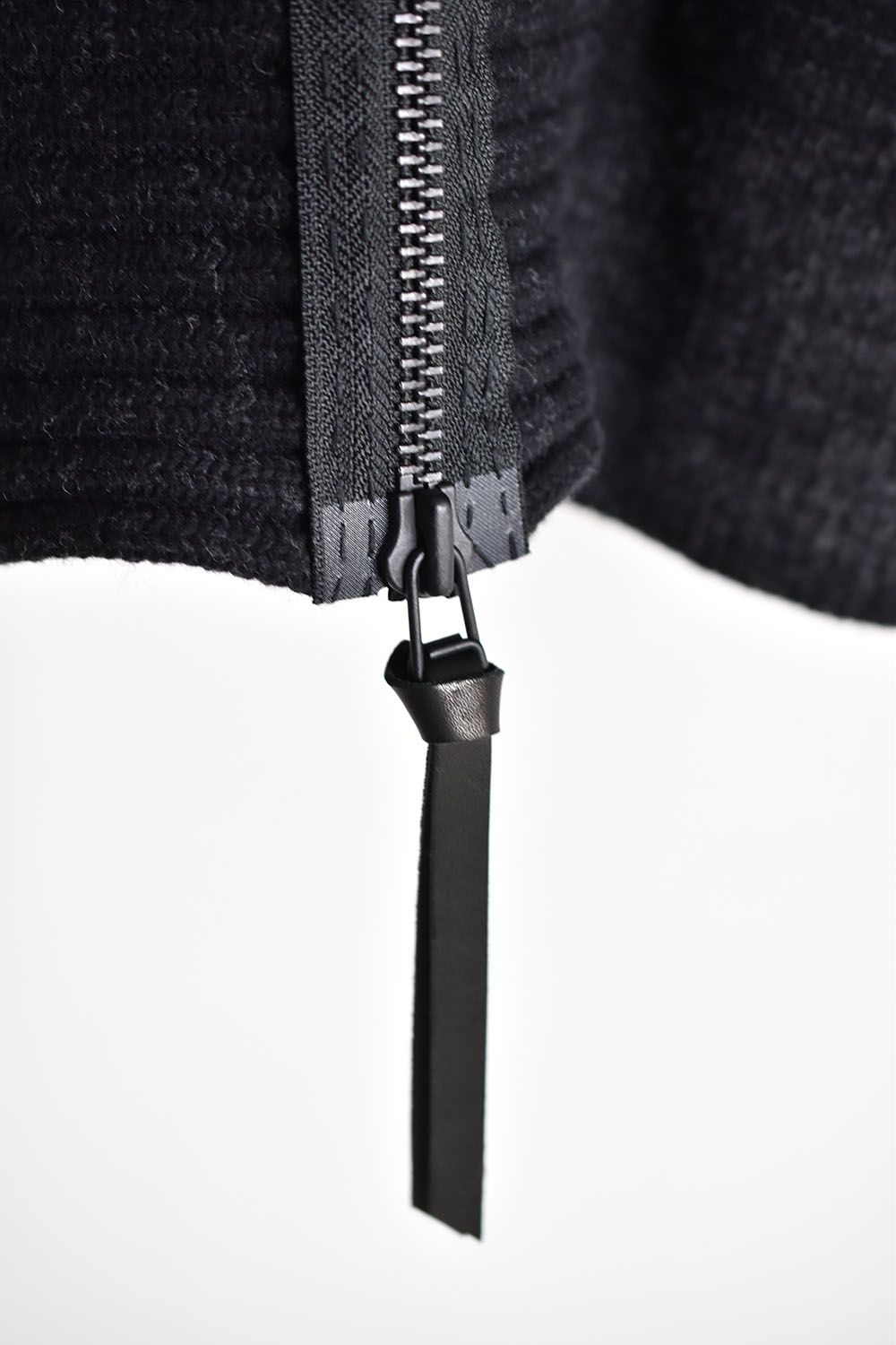 Zip Up Knit Cardigan"Black"/フラグメントジップアップカーディガン"ブラック"