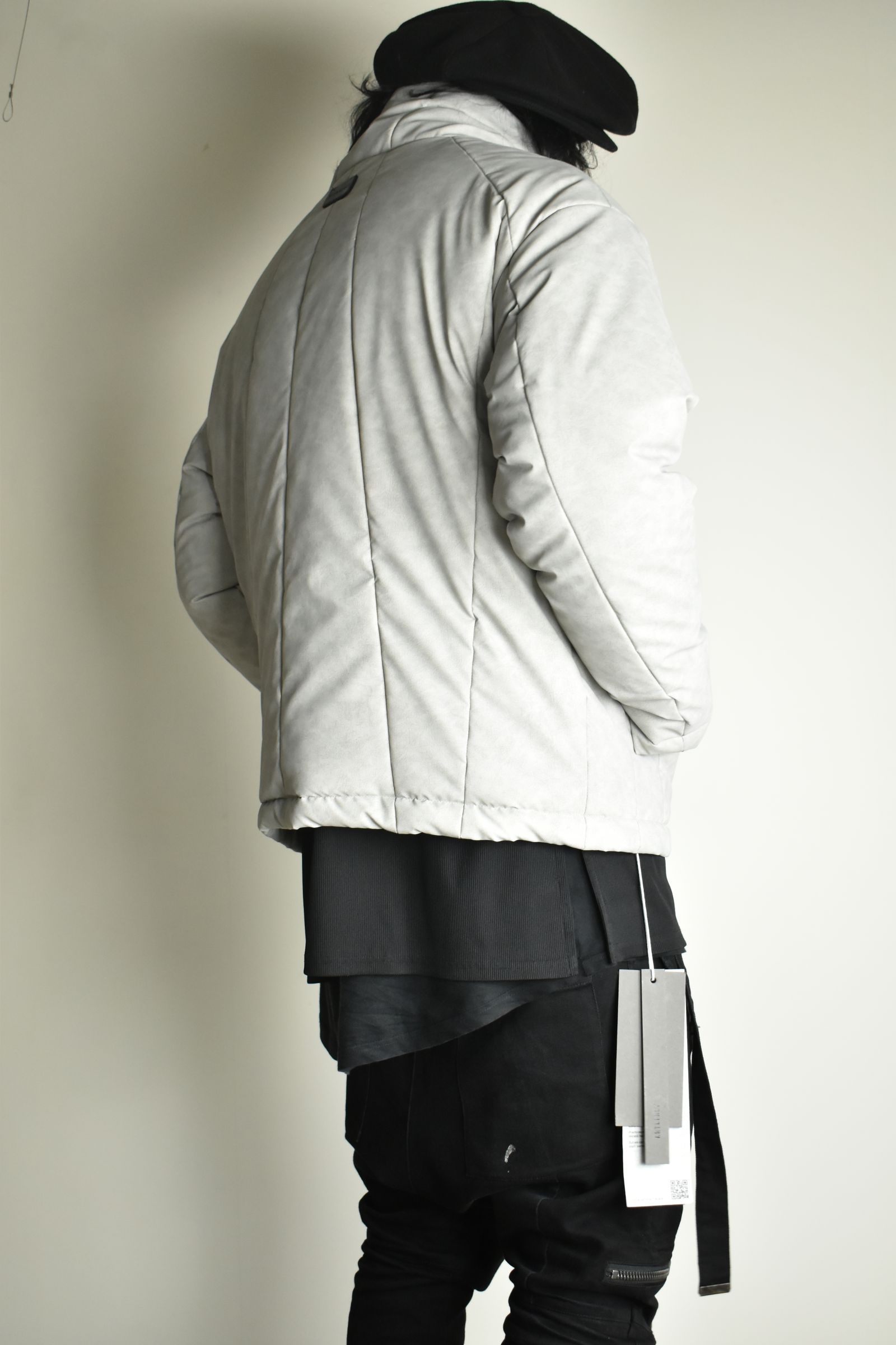 《2026AW先行予約》Padded Blouson "Smoke Black / L.Grey" / パデッドブルゾン"スモークブラック / ライトグレー"