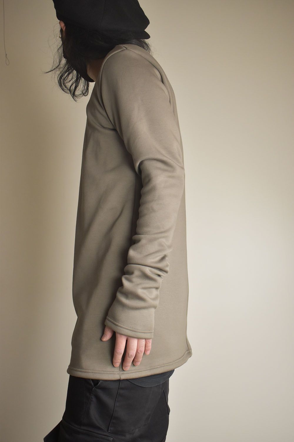 Bomber Heat Crew Neck Top"Grey" / ボンバーヒートクルーネックトップ"グレー"