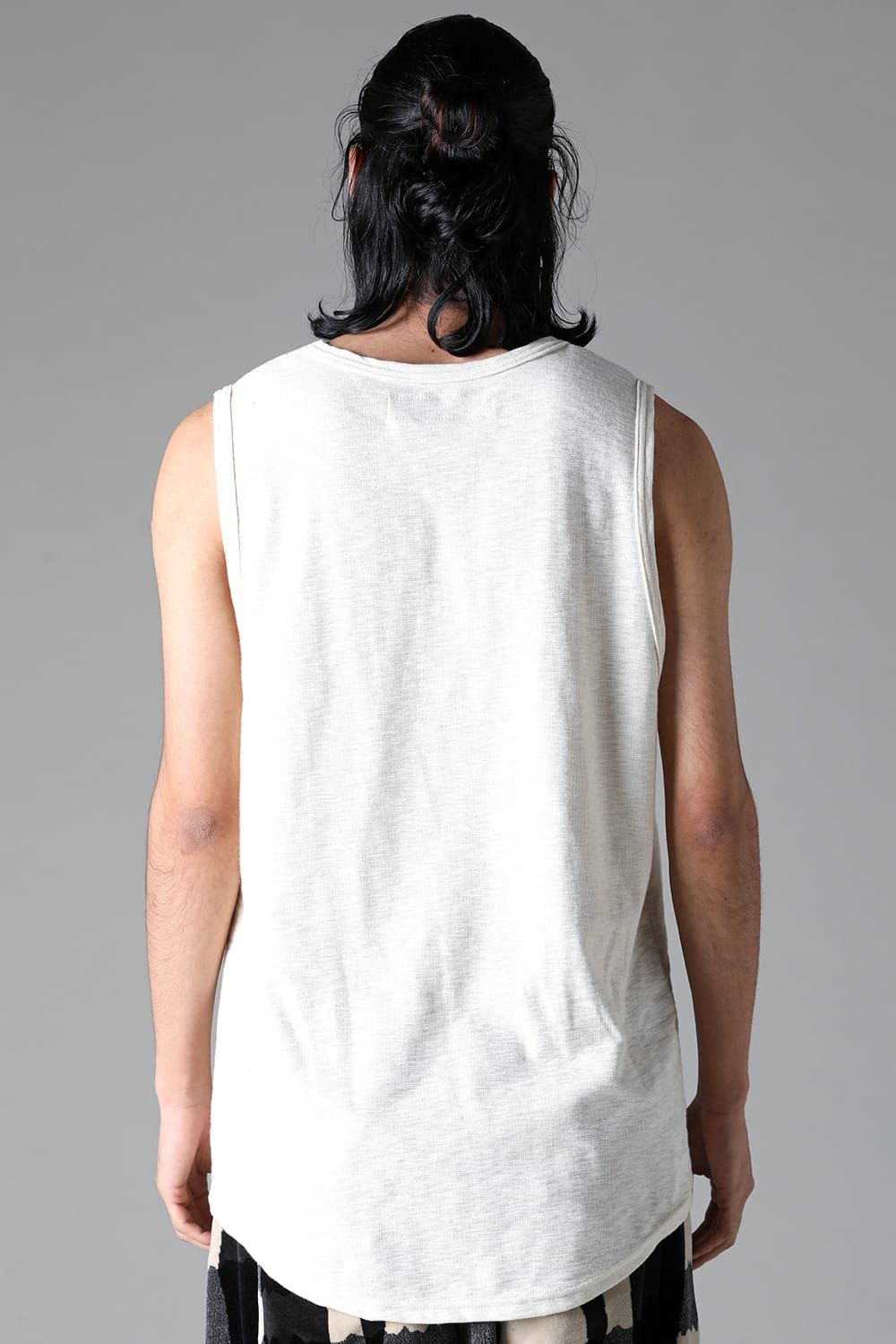 《2025AW先行予約》Tank Top"Black / Ivory / Grey / Beige /Khaki /D.Grey" /タンクトップ"ブラック/アイボリー/グレー/ベージュ/カーキ/ダークグレー"