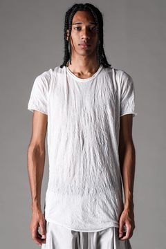 《2027SS先行予約》Washed Guize Crew Neck Tee"Black / White /L.Grey /Grey" / ウォッシュドガーゼクルーネックTee"ブラック / ホワイト /ライトグレー /グレー"