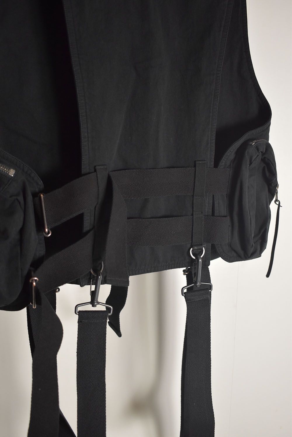 Cotton Twill Tactical Vest "Black" / 綿ツイルタクティカルベスト"ブラック"