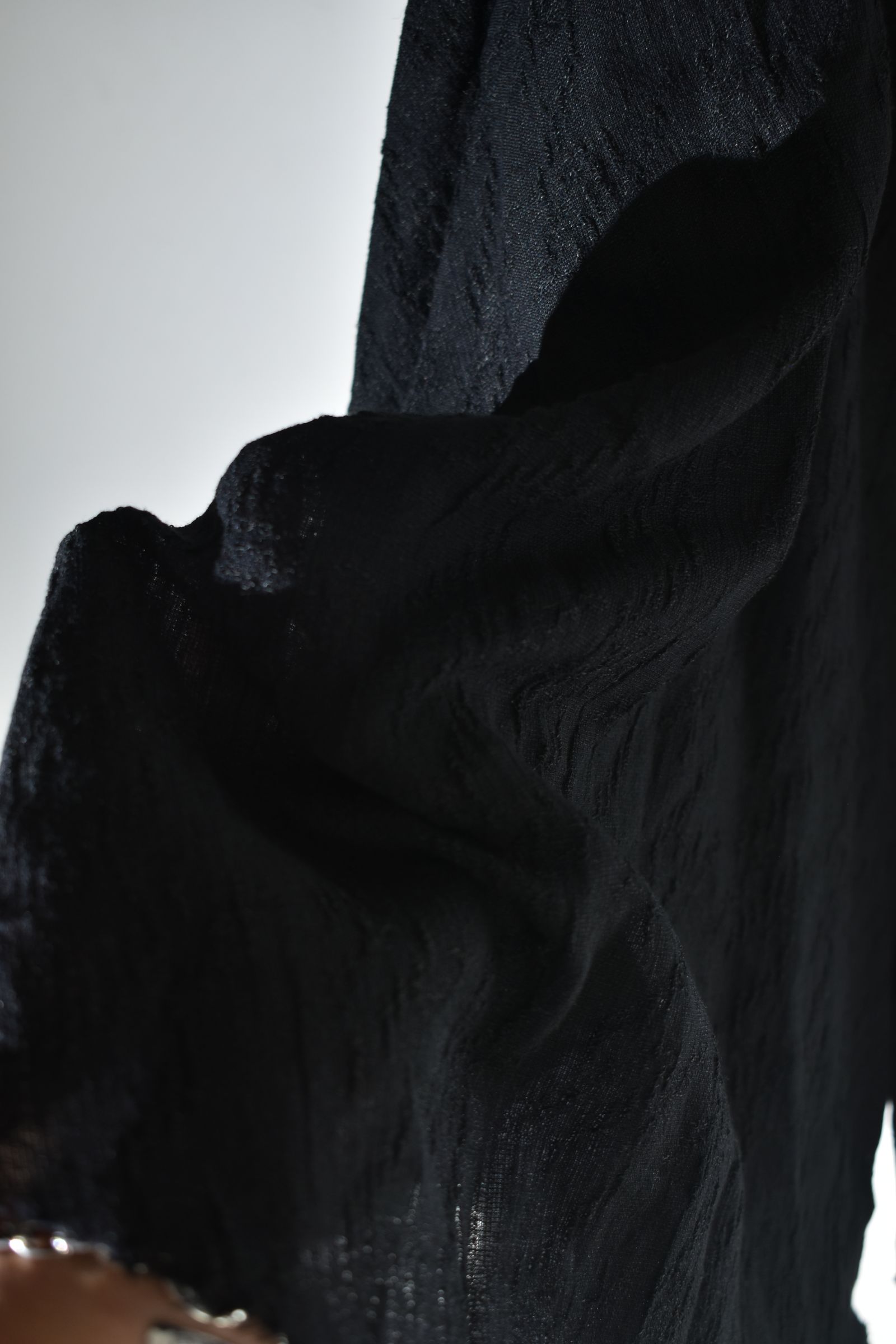 Layerd Wide Sarrouel"Black" /  レイヤードワイドサルエル"ブラック"