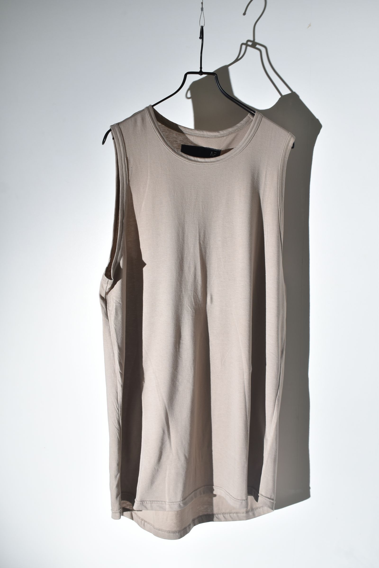 Long Tank Top"Beige" / ロングタンクトップ"ベージュ"
