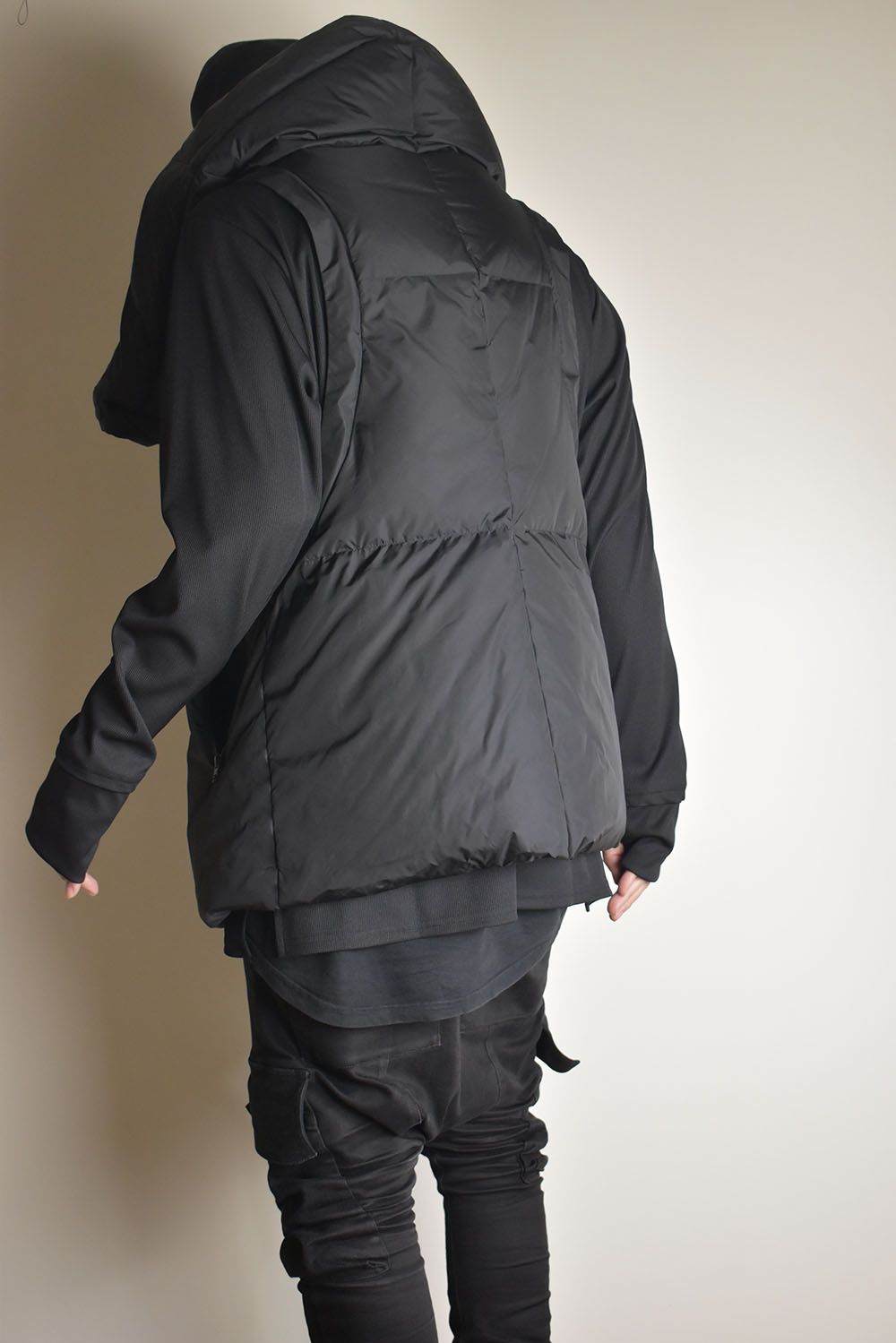 Detachable Sleeve Down Jacket"Black" / デタッチャブルスリーブダウンジャケット"ブラック"