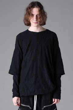 《2026AW先行予約》Layerd Long Sleeve"Black" / レイヤードロングスリーブ"ブラック"