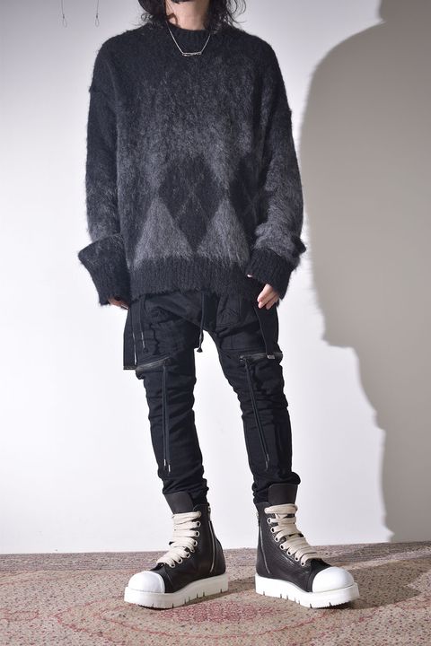 汎用性の高いMA-1とモヘアニット