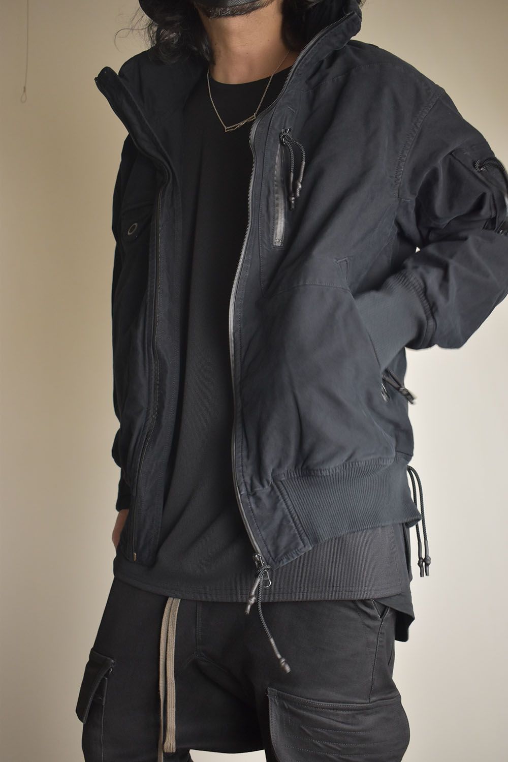 Bomber Jacket"Black" / ボンバージャケット"ブラック"