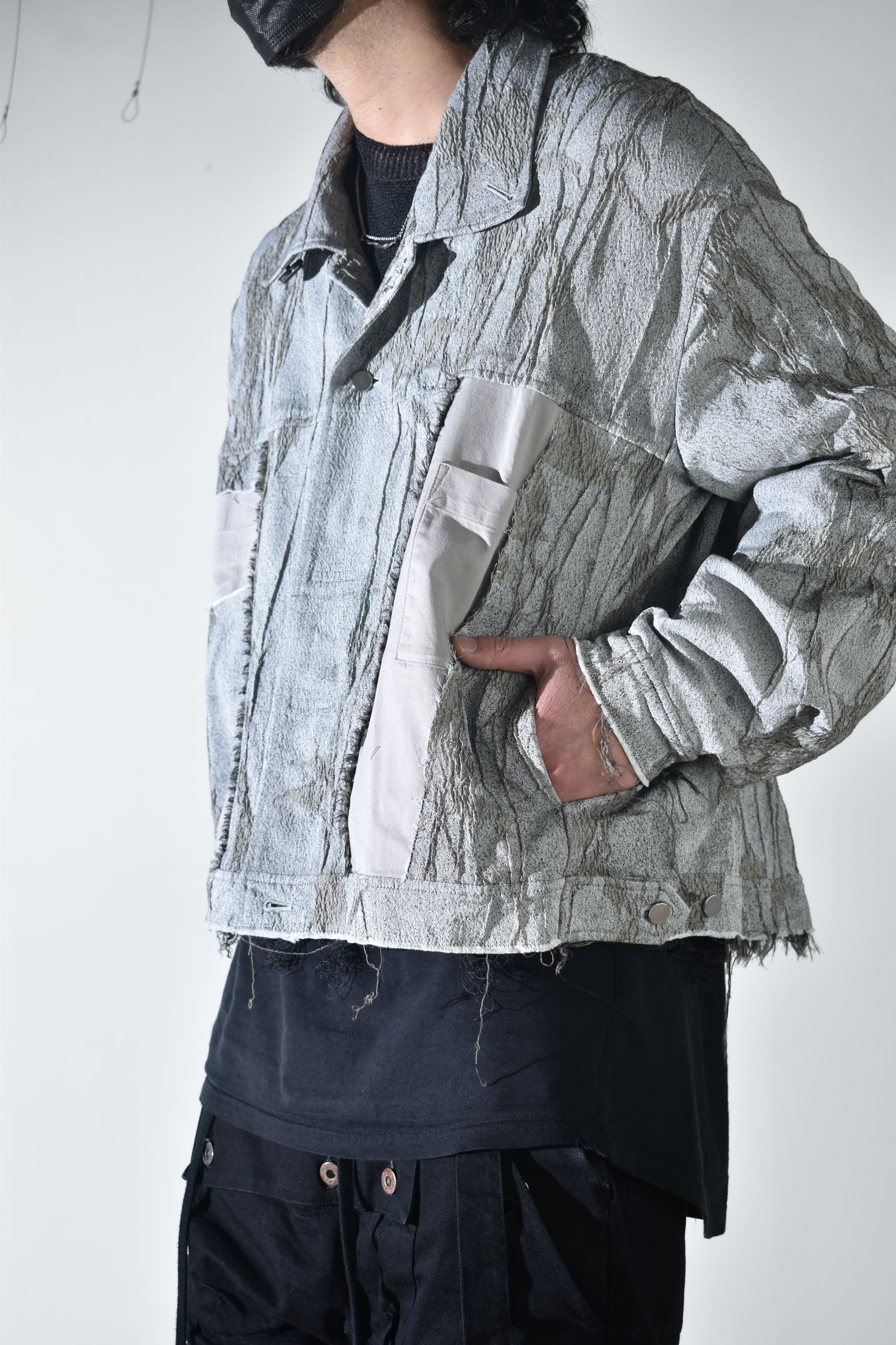 Carpenter Jacket "Ivy×Concrete" / カーペンタージャケット"アイボリー×コンクリート"