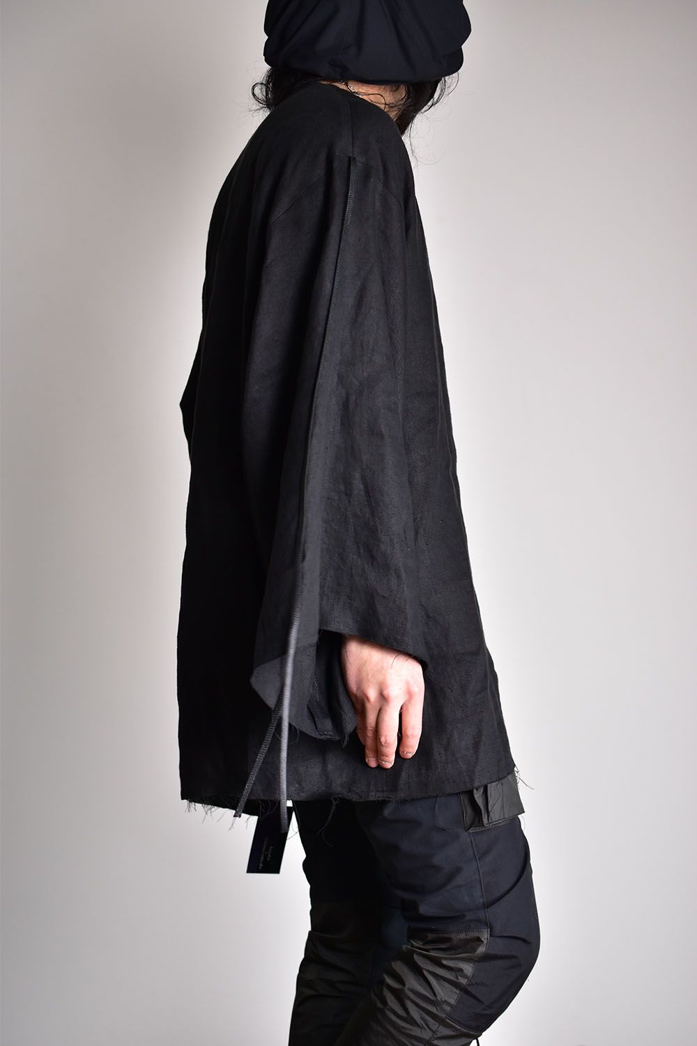 kujaku 2022SS enbaku pullover blackシャツ - dibrass.com