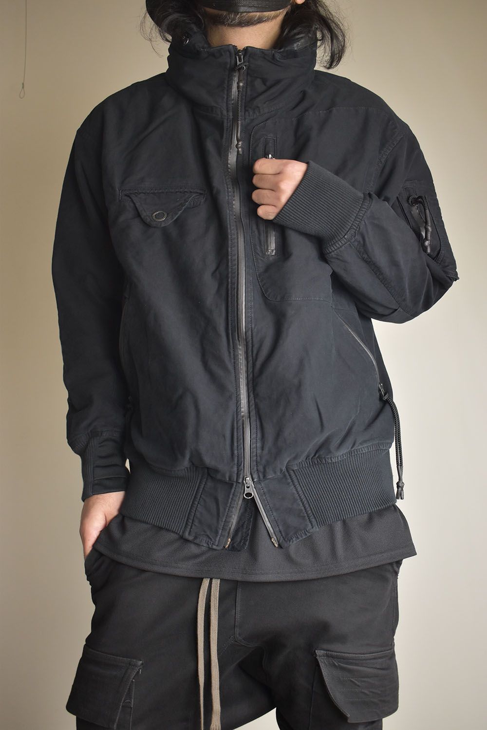 Bomber Jacket"Black" / ボンバージャケット"ブラック"