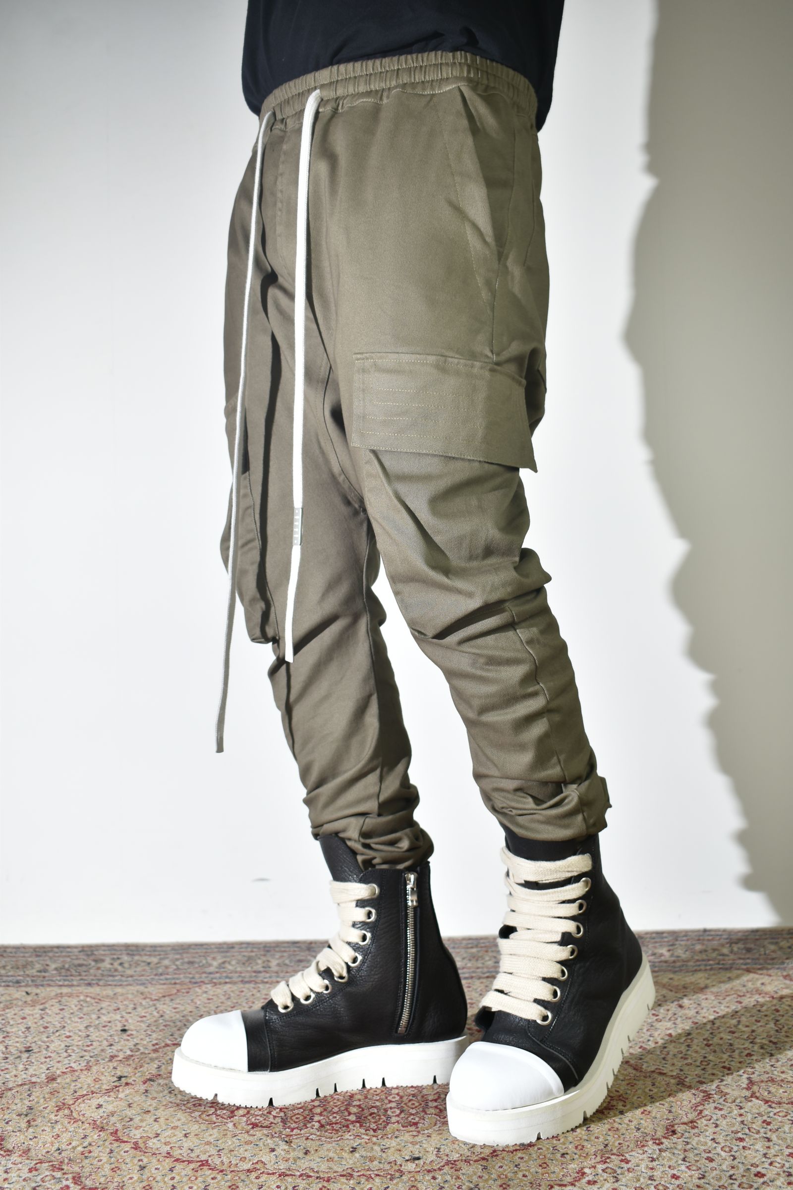 【Exclusive】Cargo Sarouel Skinny"Khaki" / カーゴサルエルスキニー"カーキ"