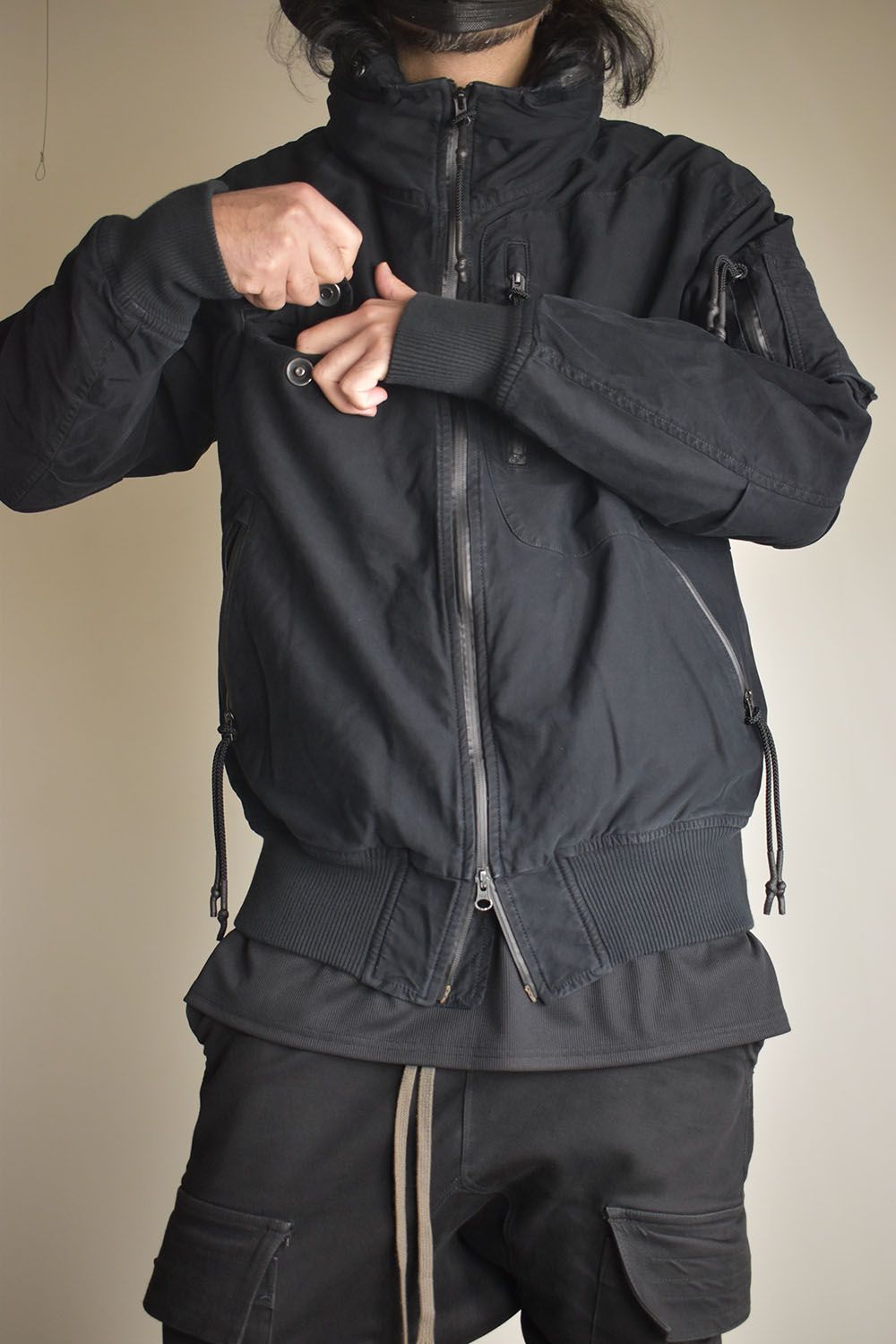 Bomber Jacket"Black" / ボンバージャケット"ブラック"