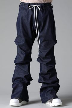 《2025AW先行予約》Boots Cut Tuck Pants"Black / Navy" /ブーツカットタックパンツ"ブラック/ネイビー"