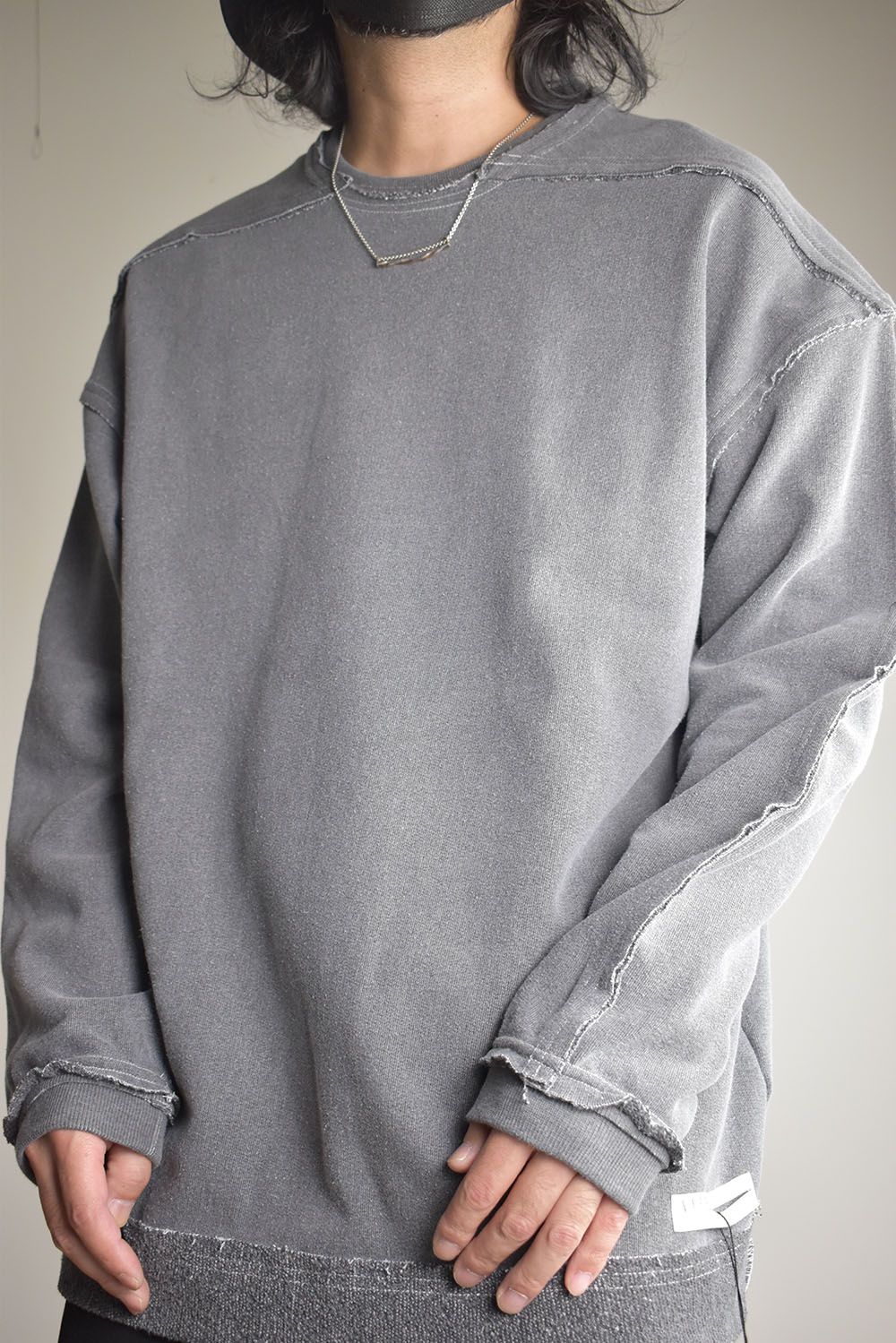 Painter Sweat Pullover"Grey" / ピグメントスウェットプルオーバー"グレー"