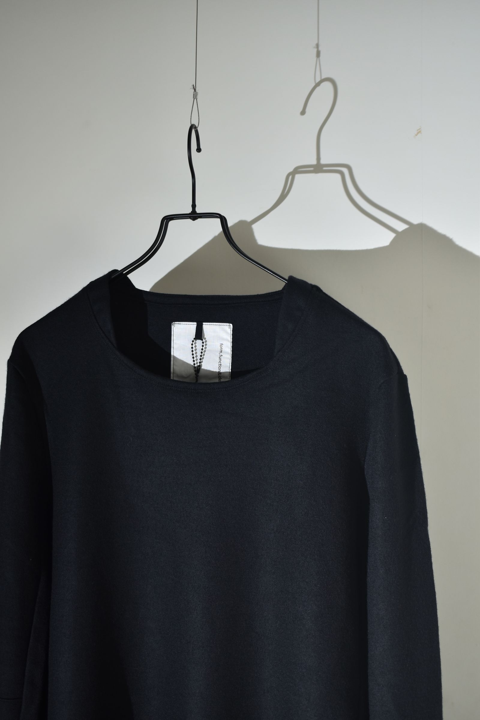 基層 Long Sleeve_01 "Black" / 基層ロングスリーブ"ブラック"