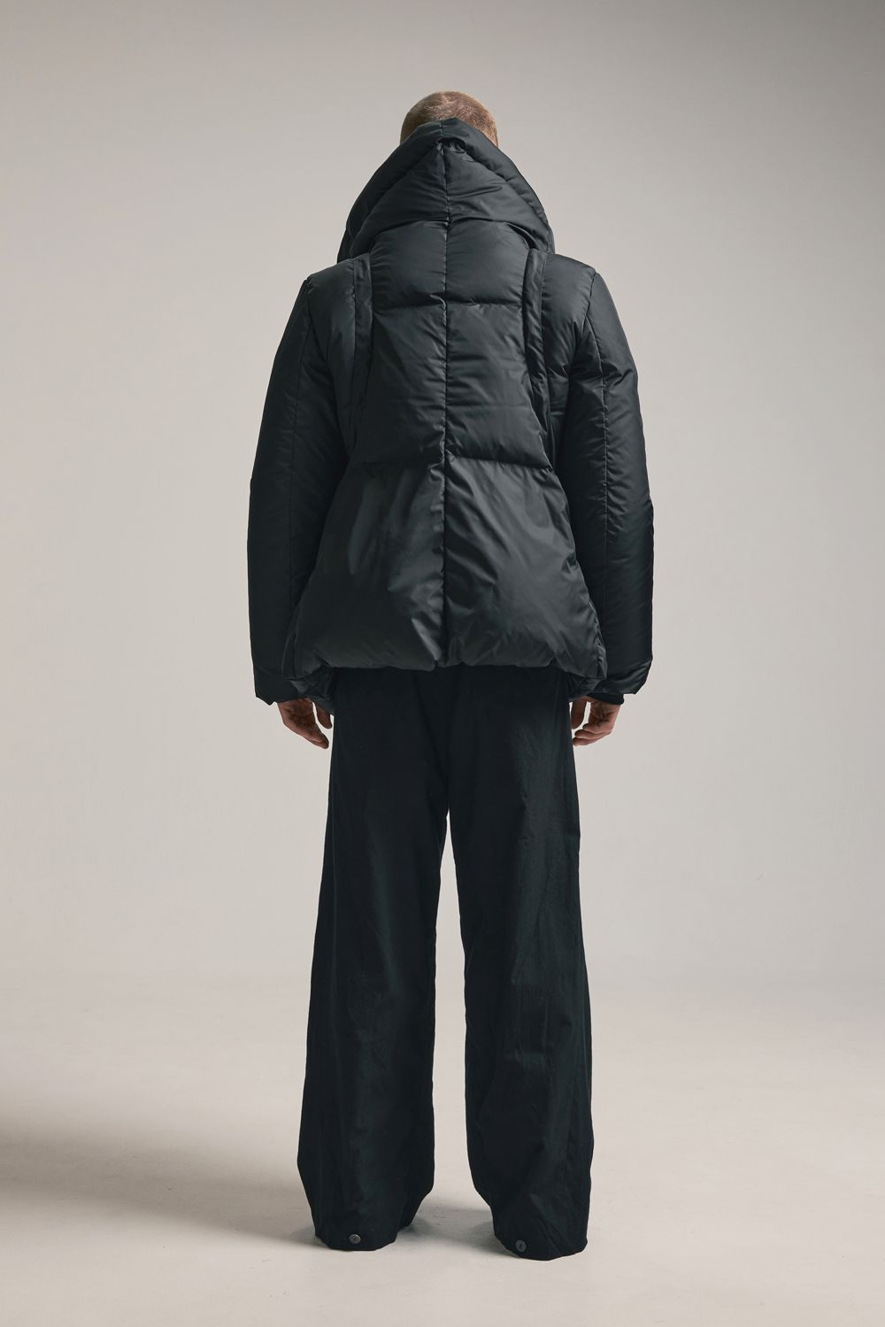 Detachable Sleeve Down Jacket"Black" / デタッチャブルスリーブダウンジャケット"ブラック"