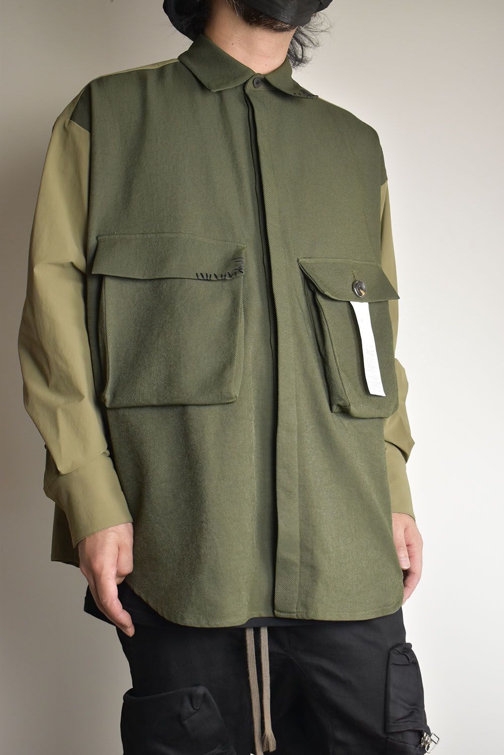 Shirts Jacket"Moss Green"/シャツジャケット"モスグリーン"