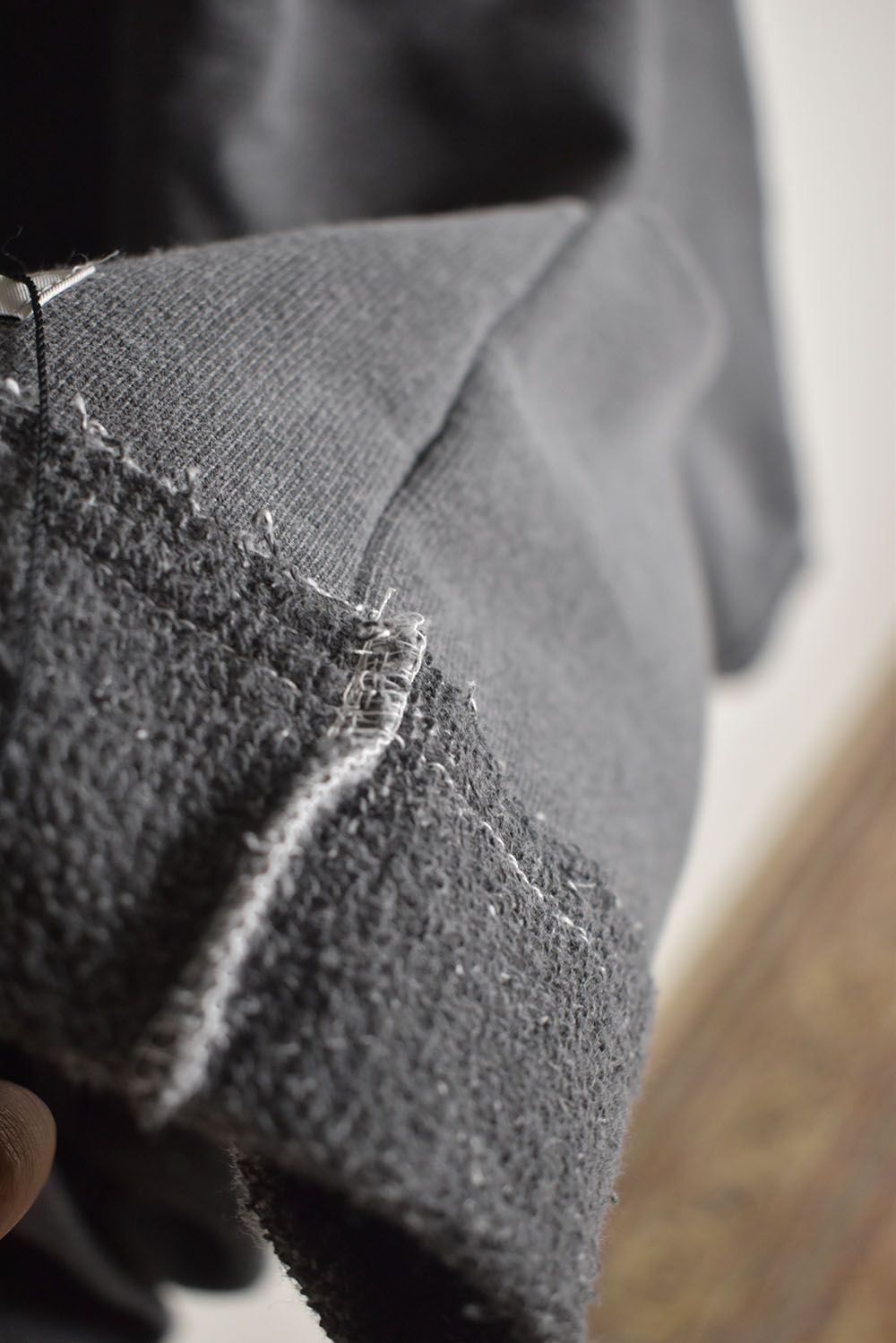 Painter Sweat Pullover Hoodie"Grey" / ピグメントスウェットプルオーバーフーディ"グレー"