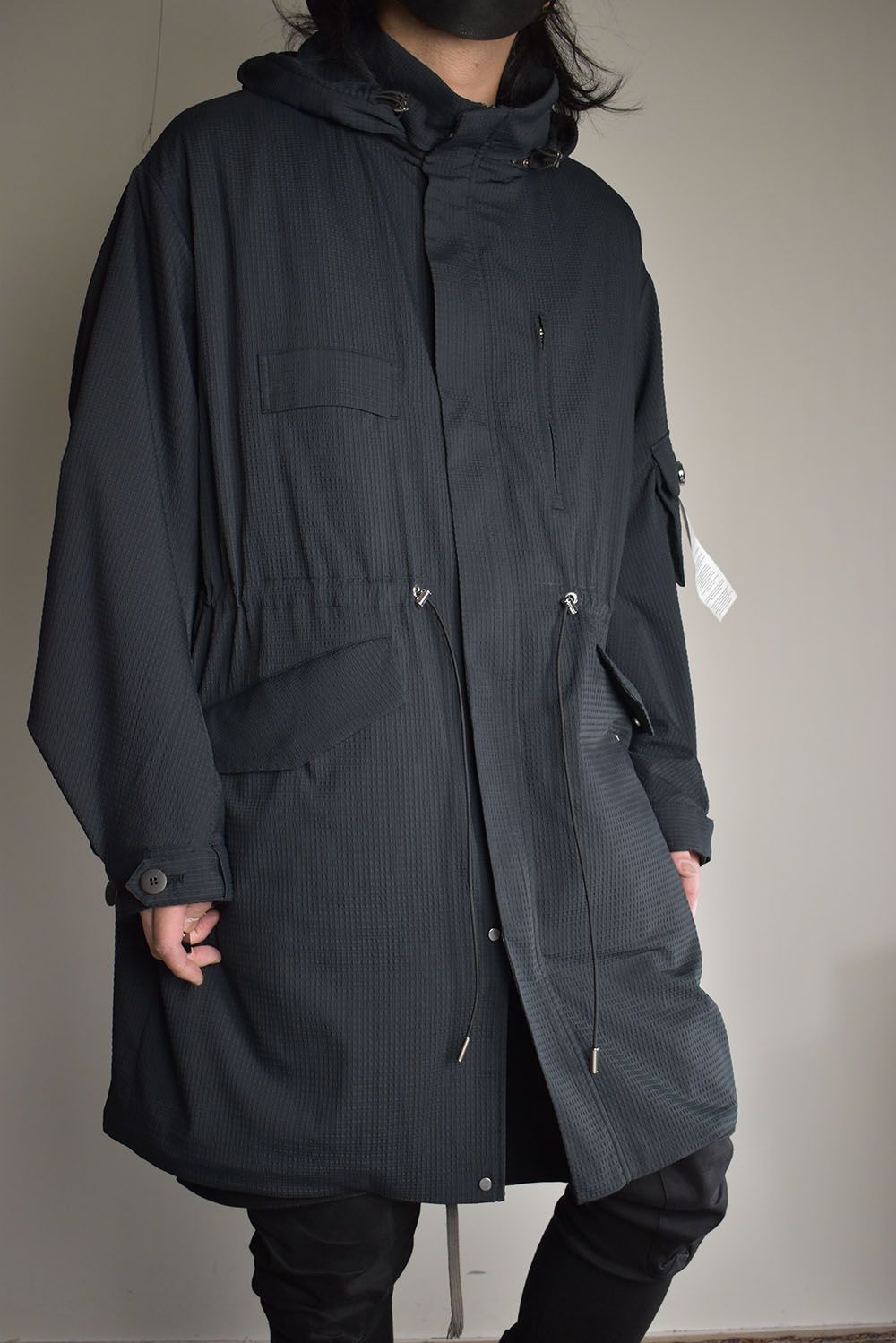 Fish Tall Coat"Black" / フィッシュテールコート"ブラック"