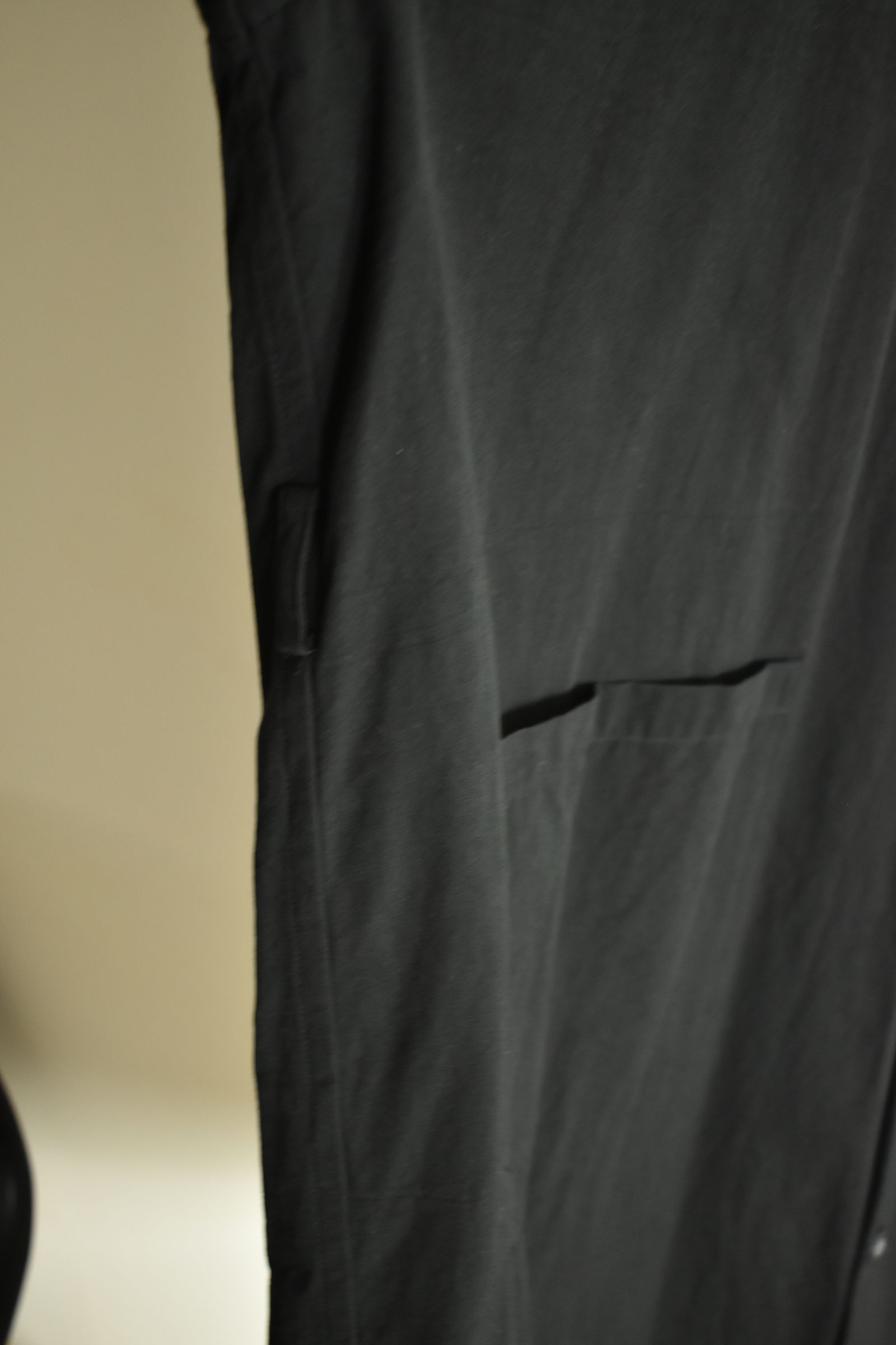 Cotton Broad Short-Sleeved Big Shirt &Dress"Black" / コットンブロード半袖ビッグシャツ / ワンピース"ブラック"