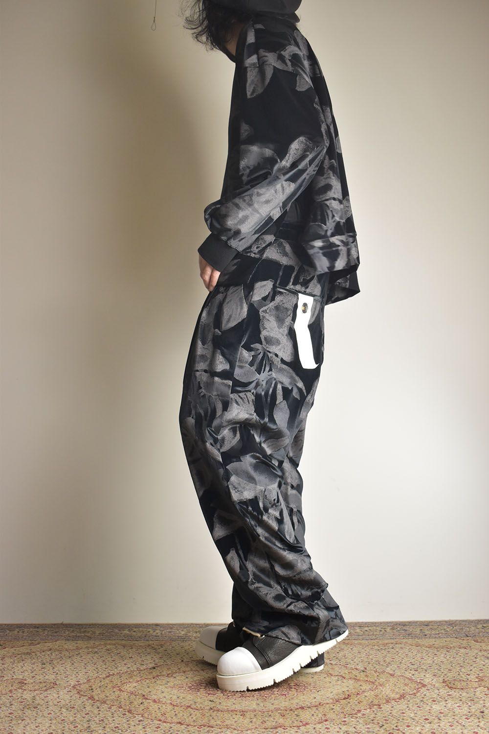 Tuck Easy Pants"Black" / タックイージーパンツ"ブラック"