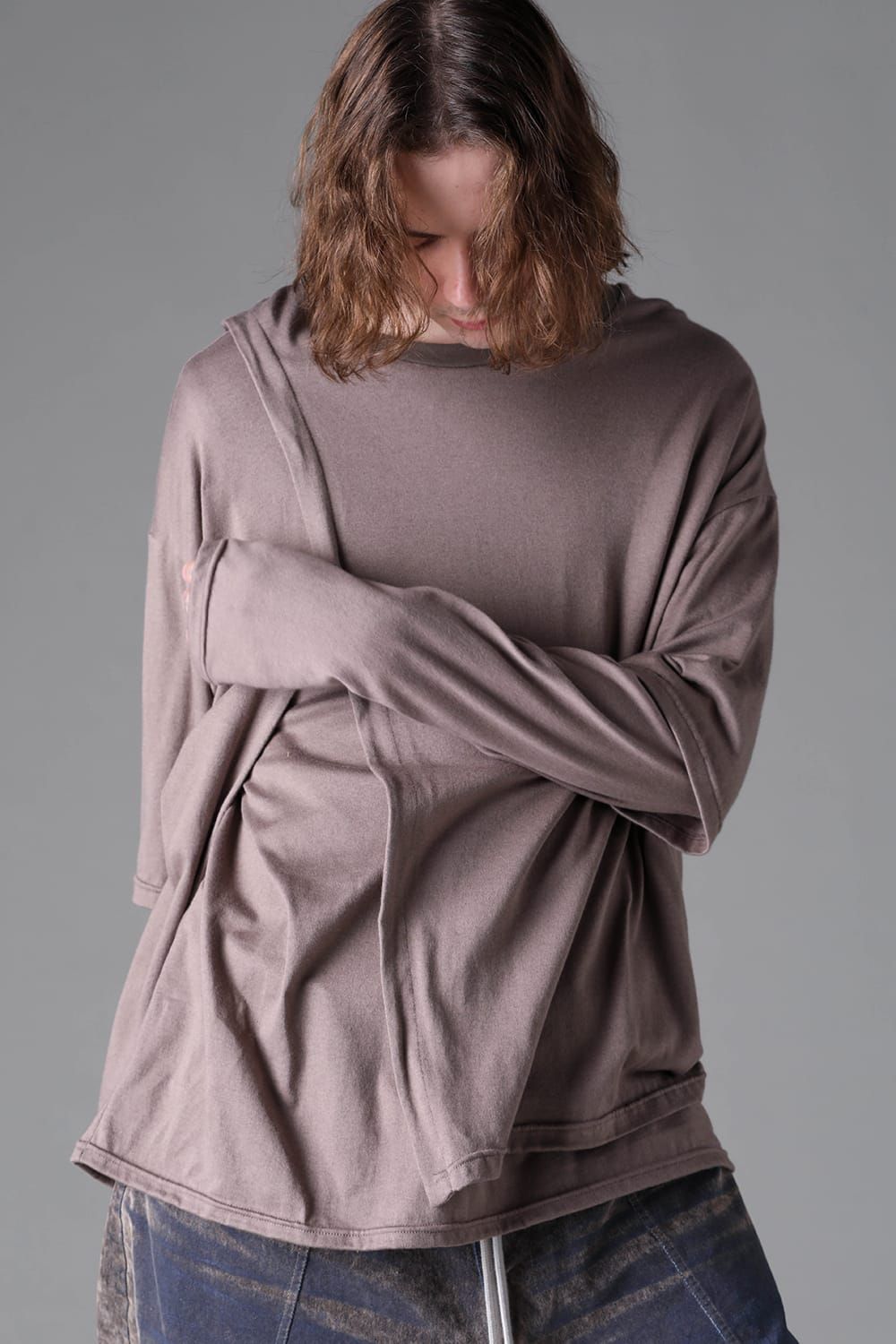 《2026AW先行予約》Leyerd Long Sleeve "Black / Brown /Grey / D.Grey /Khaki" / レイヤードロングスリーブ"ブラック/ブラウン/グレー/ダークグレー/カーキ"