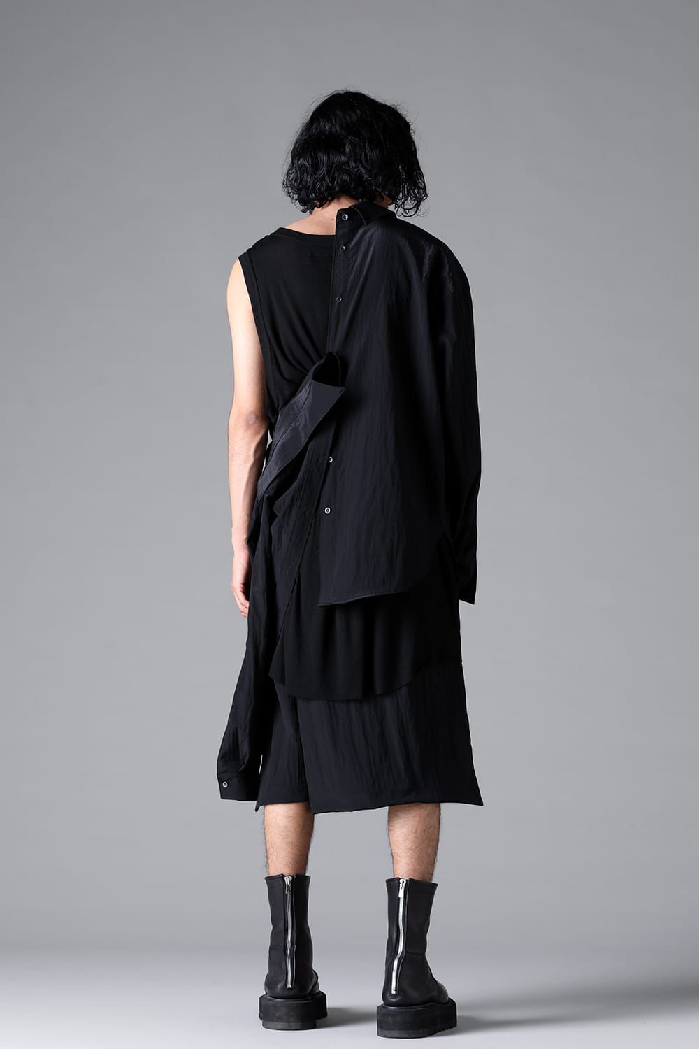 《2026SS先行予約》Skirt Shorts"Black / Cream" /スカートショーツ"ブラック/クリーム"