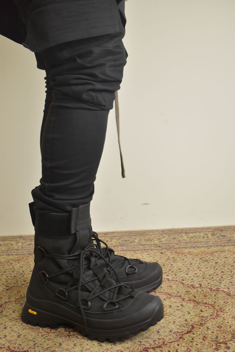 High Cut Sneaker "Black" / ハイカットスニーカー"ブラック"