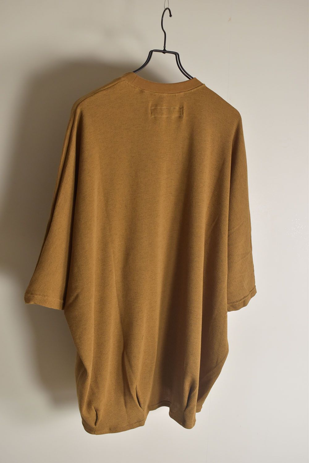 Waffle Dolman Tee"Raw Unber" / ワッフルドルマンTee"ローアンバー"
